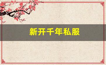 天龙私服发布网：新开千年私服 (8)